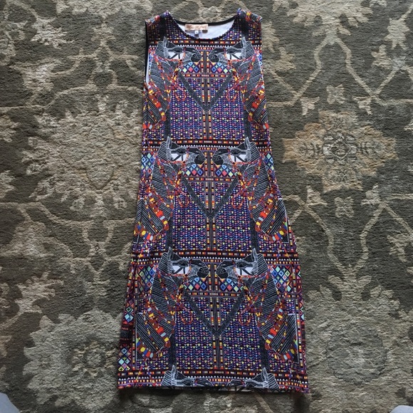 Mara Hoffman bodycon camel dress