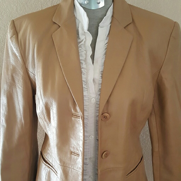Sassy The Limited leather blazer