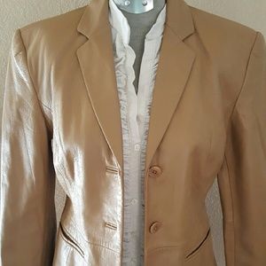 Sassy The Limited leather blazer