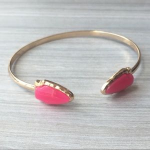 Pink Arrow Cuff