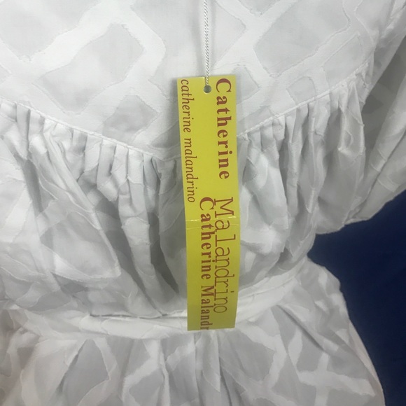 Beautiful NWT white textured dress - Picture 2 of 3