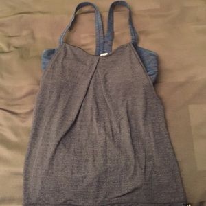 Lululemon workout tank built in bra barely worn