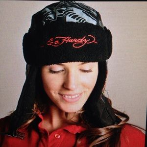 Ed Hardy women's ski hat