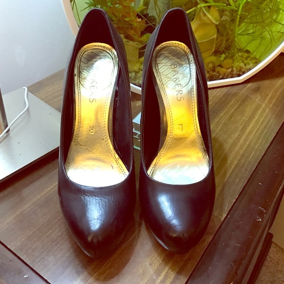 ALDO Black Leather Pumps💋