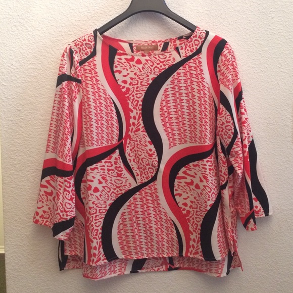 Colorful Blouse by Ellen Tracy