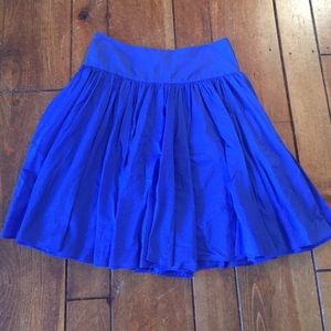 Lux blue skirt size 6