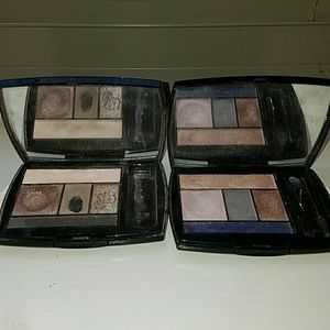 2 sets of Lancome Color Design eyeshadow sets