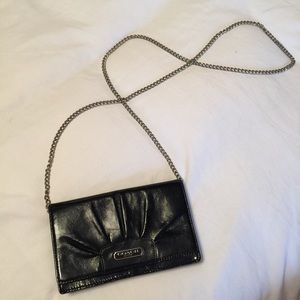 Black Clutch / Cross Body Bag