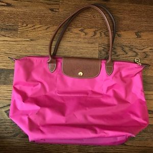 Hot Pink Longchamp Le Pliage