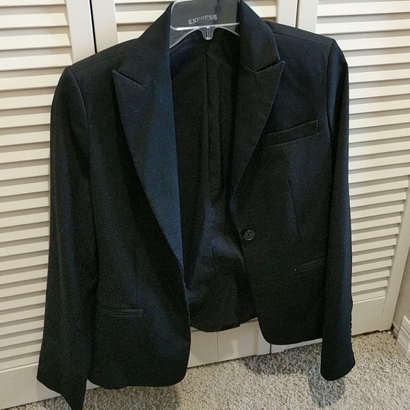 Black suit jacket EXPRESS