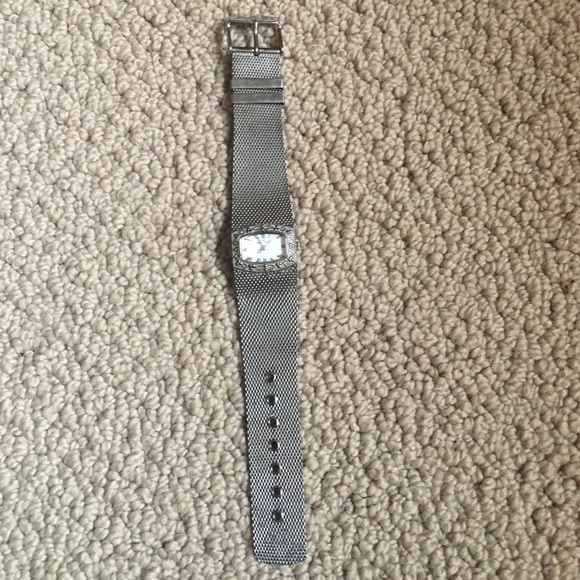 Anne Klein silver watch