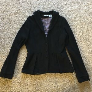 Anthropologie Guinevere wool blazer
