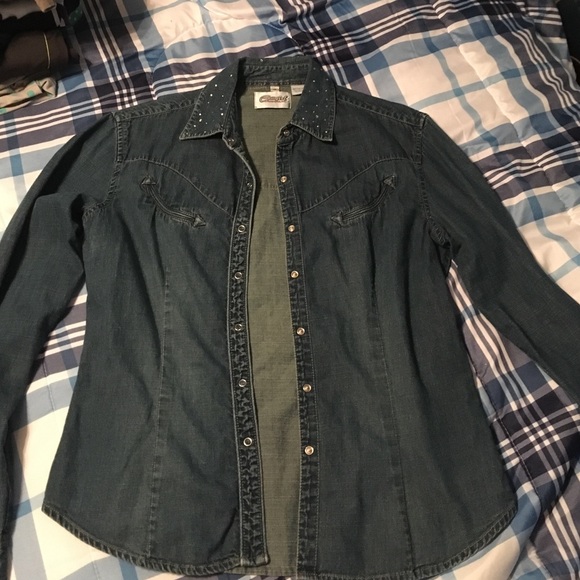 Long sleeve denim jacket