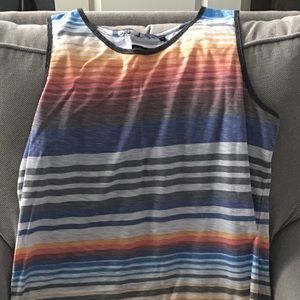 Men's Striped Tank Top