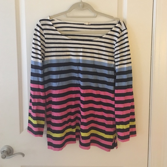 J. Crew Striped Top - Picture 1 of 1