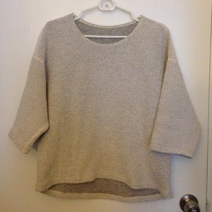 American Apparel reversible sweater