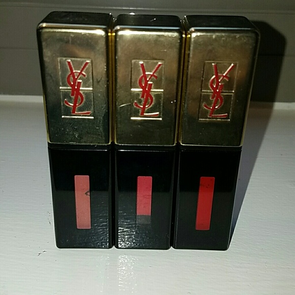 Yves St Laurent lipsticks - 3 shades
