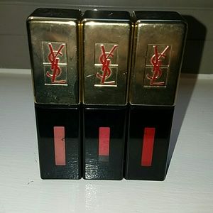 Yves St Laurent lipsticks - 3 shades