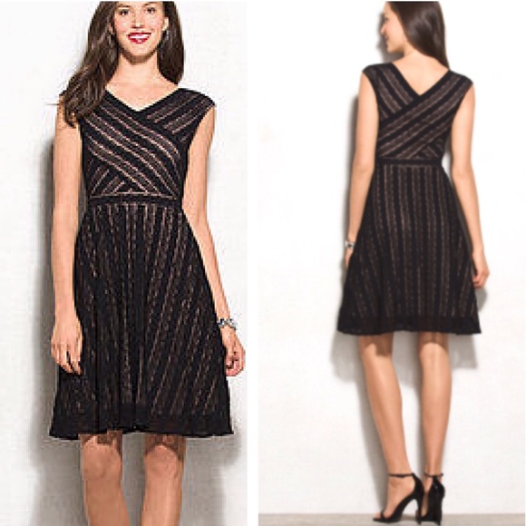 💋👗Black Lace dress