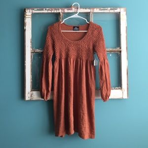 Angie Burnt Orange Boutique Dress!