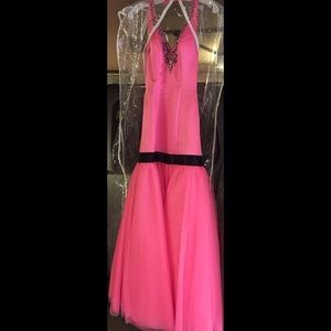 Hot Pink Prom Dress
