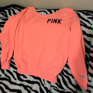 VS Pink slouchy sweatshirt
