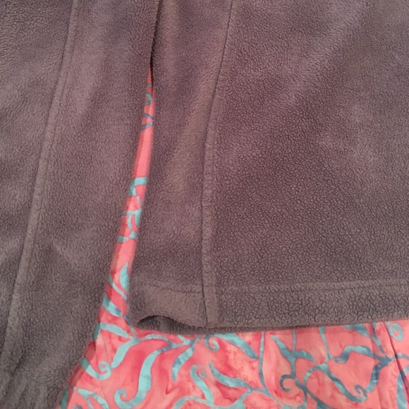 1/2 Zip Women's Columbia Fleece - Picture 3 of 4