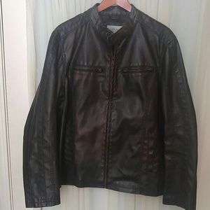 Faux Leather Jacket
