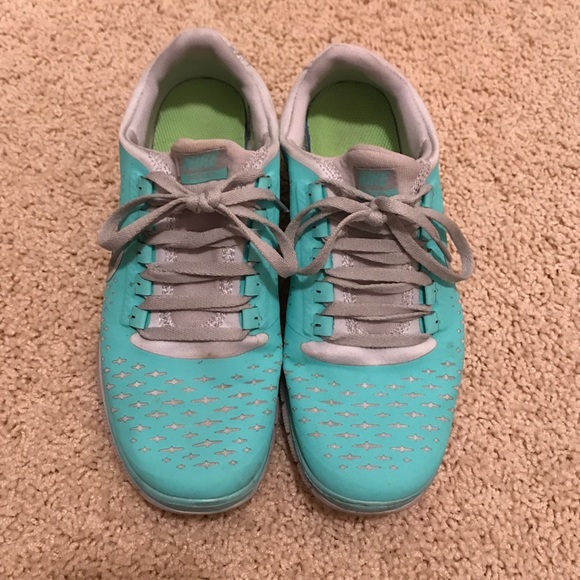 Real Nike 3.0. Teal with Grey accents.