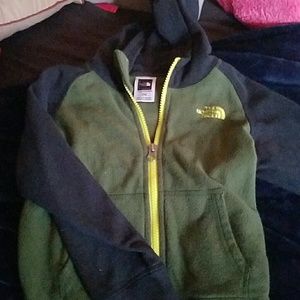4t Northface zip hoodie