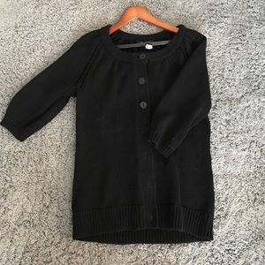 Etcetera chunky 3/4 sleeve cardigan (100% cotton)