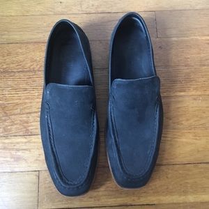 COLE HAAN | Nike Air Black Suede Loafers