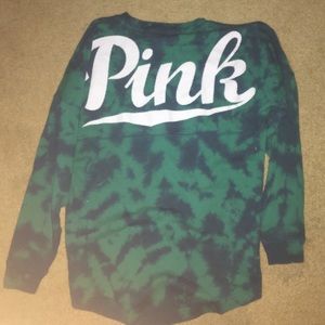 PINK tie dye sweatshirt