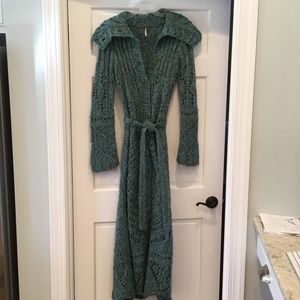 Free People Long cardigan