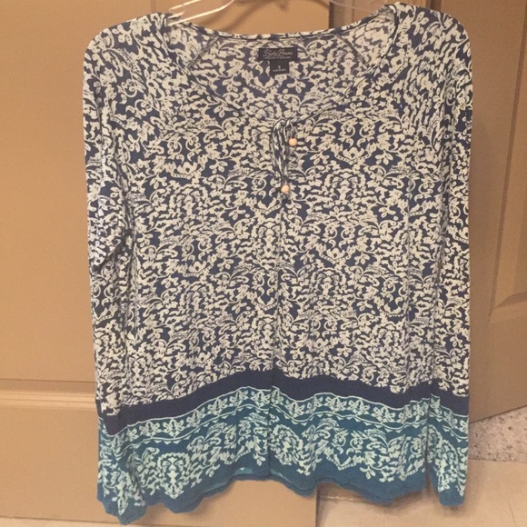 Lucky brand long sleeve top