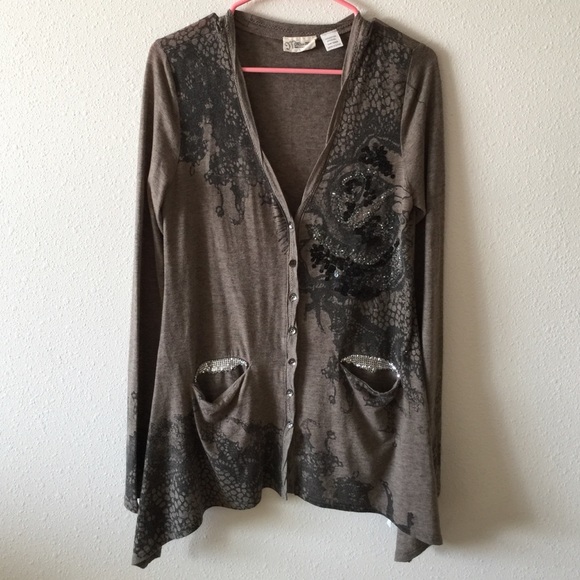 Miss Me Sweaters - Miss me cardigan