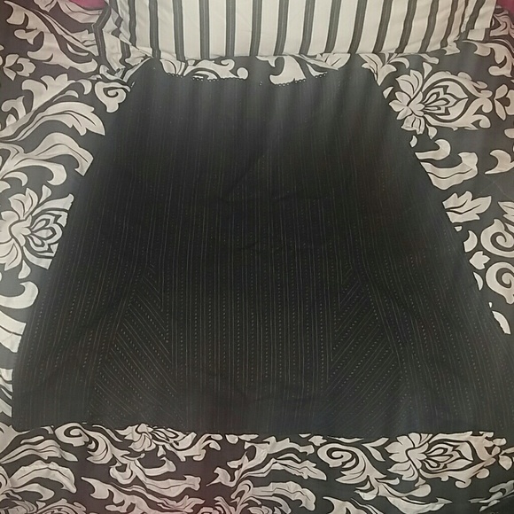 Black & white skirt