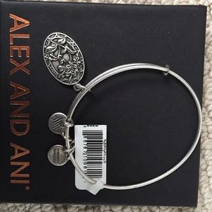 Alex and ani bracelet with sister charm