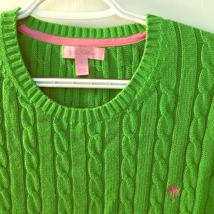 Lilly Pulitzer Large Sweater Green