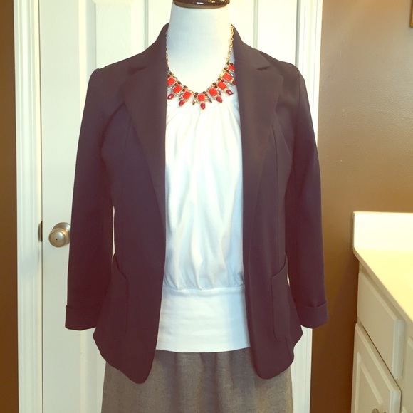 Navy blue blazer Sparkle & Fade