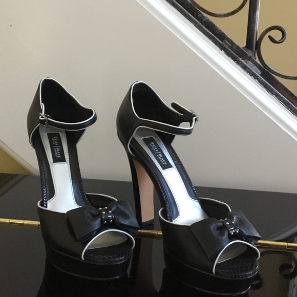 White House Black Market, platform heels