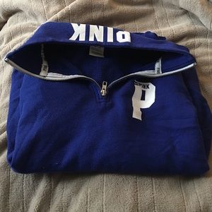 XS Victoria Secret Half Zip Sweatshirt