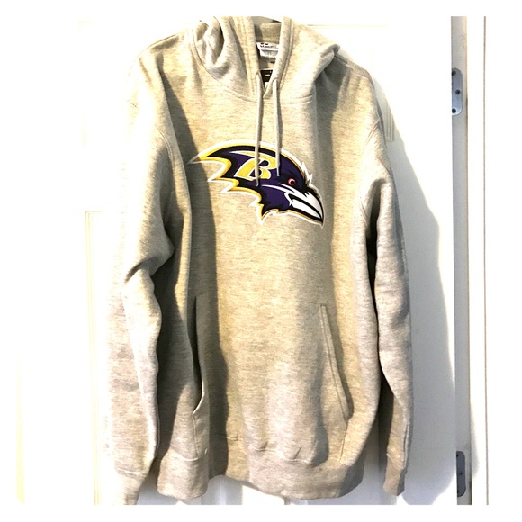 Ravens greys pullover hoodie