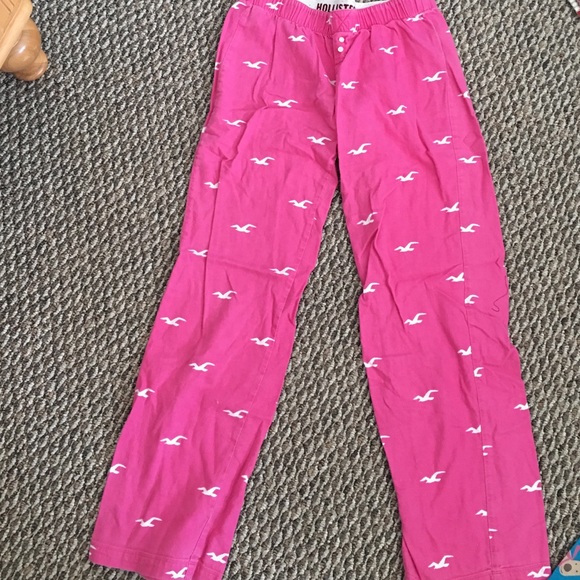 Pink Hollister pajama pants