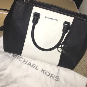 Black and white michael kors