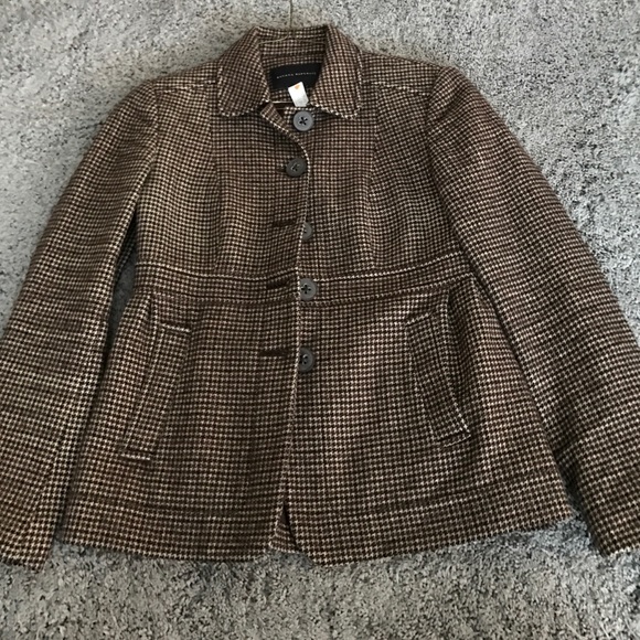 Banana Republic houndstooth blazer