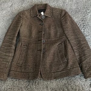 Banana Republic houndstooth blazer