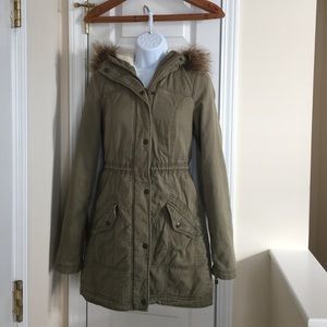 Hollister cargo anorak jacket