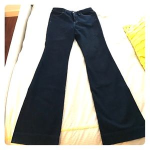 J Brand Juliette wide leg Jeans in size 29