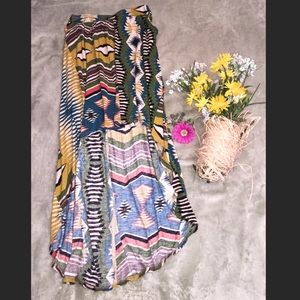 Tribal print skirt accessory!